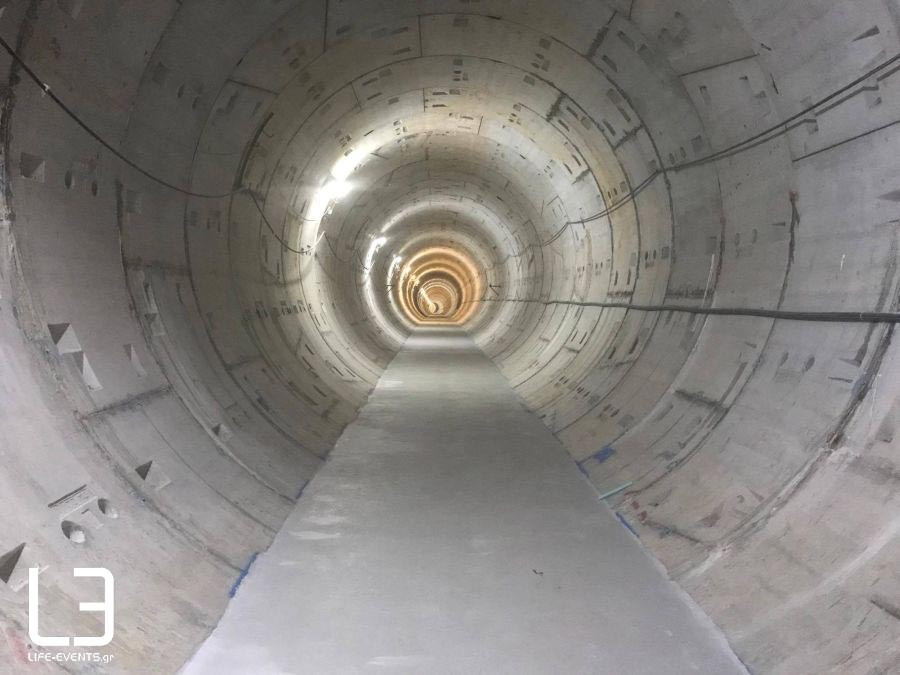 Eτσι φτιάχνεται το μετρό Θεσσαλονίκης – Αυτοψία στις υπόγειες διαδρομές (εικόνες)